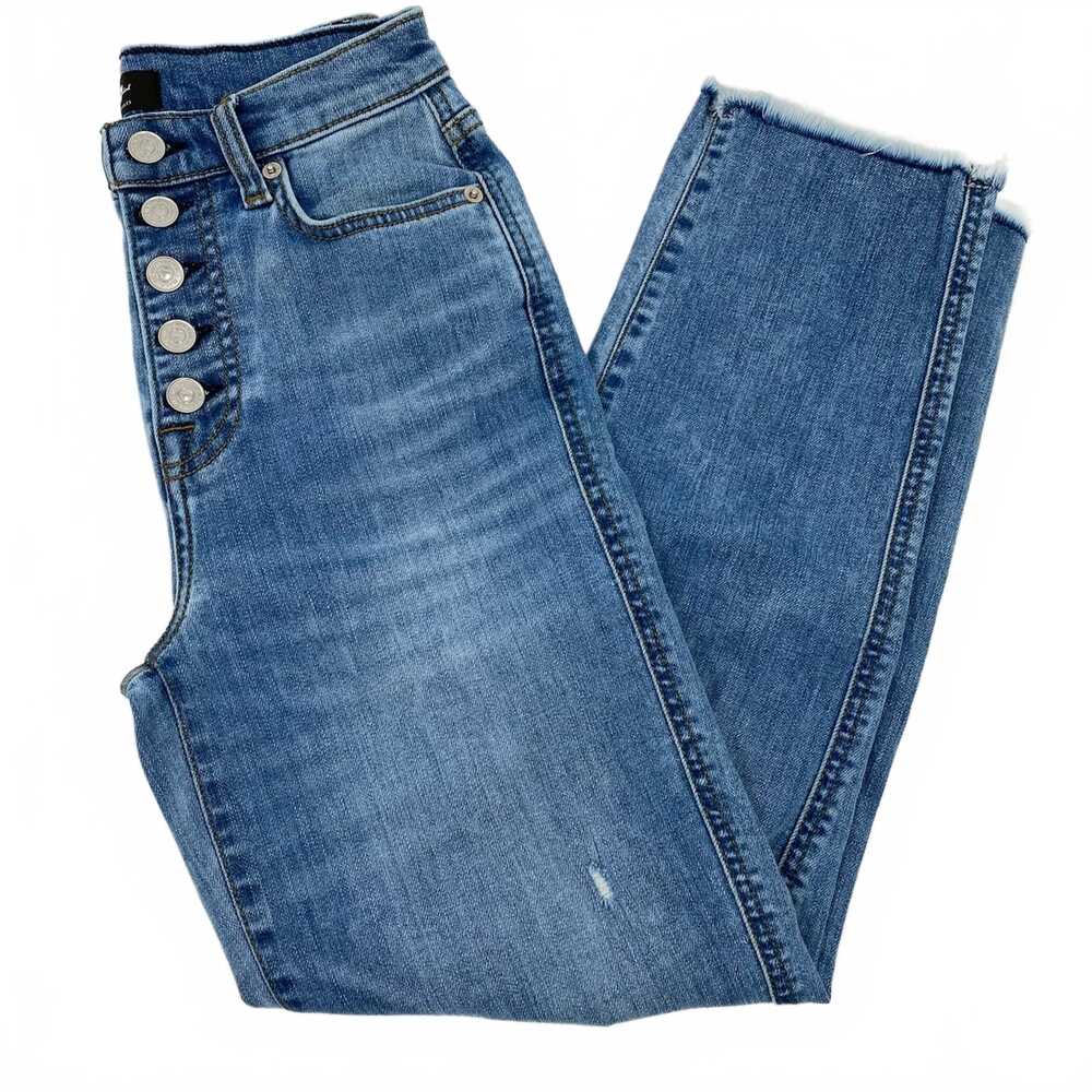 7 For All Mankind Light Wash Distressed Jeans | Women’s Size 25 Regular